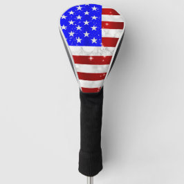 USA-Flagge Golf Headcover