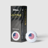 usa-Flagge Golfball (Verpackungen)