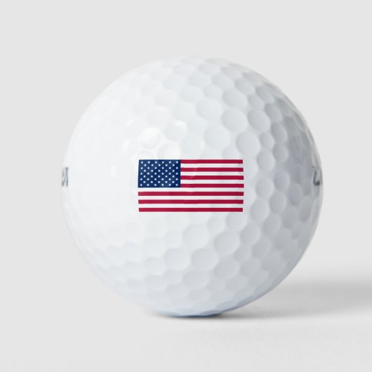 usa-Flagge Golfball (Vorderseite)