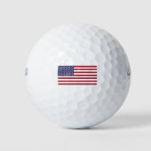USA-Flagge Golfball (Vorderseite)