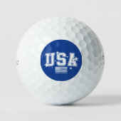 USA-Flagge Golfball (Vorderseite)