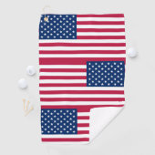 usa-Flagge Golfhandtuch (Insitu)