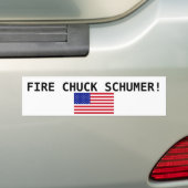 USA-Flagge-Groß, FEUER-KLEMME SCHUMER! Autoaufkleber (Auf Auto)