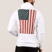 USA-Flagge Hoodie (Rückseite)