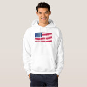 USA-Flagge Hoodie (Vorne ganz)