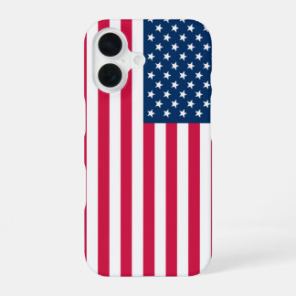 USA-Flagge iPhone 16 Hülle