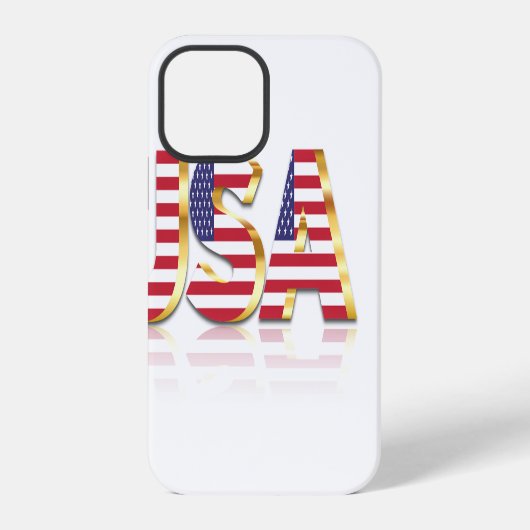USA-Flagge iPhone-Hülle iPhone Hülle (Rückseite)