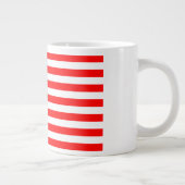 USA-Flagge Jumbo-Tasse (Rechts)