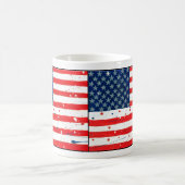 USA-Flagge Kaffeetasse (Mittel)