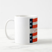 USA-Flagge Kaffeetasse (Links)