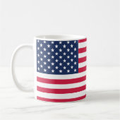 USA-Flagge Kaffeetasse (Links)