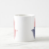 USA-Flagge Kaffeetasse (Mittel)