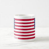 USA-Flagge Kaffeetasse (Mittel)