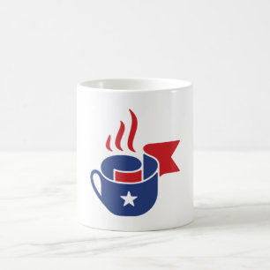 USA-Flagge Kaffeetasse Patriotischer Keramikbecher