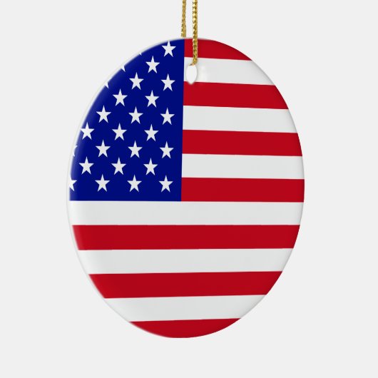 USA-Flagge Keramikornament (Rechts)