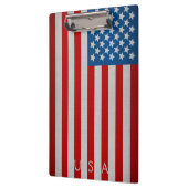 USA-Flagge Klemmbrett (Links)