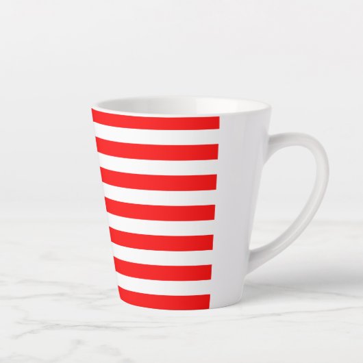 USA-Flagge komplett bedruckt klein Milchtasse (Rechts)