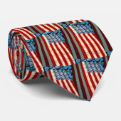 usa-Flagge Krawatte (Gerollt)