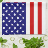 USA-Flagge Küchentuch (Gefaltet)