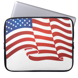 USA-Flagge Laptopschutzhülle