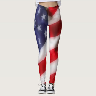 USA-Flagge Leggings