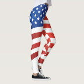 USA-Flagge Leggings (Rechts)
