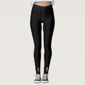 USA-Flagge Leggings (Vorderseite)