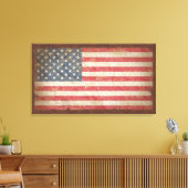 USA-Flagge Leinwanddruck (Insitu (Wohnzimmer))