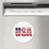 USA-Flagge Magnet (In Situ (Geschirrspüler))
