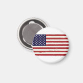 USA-Flagge Magnet (Vorderseite/Rückseite)