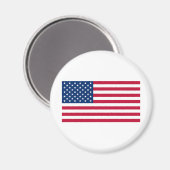 USA-Flagge Magnet (Vorderseite/Rückseite)