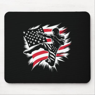 Usa-Flagge Mma Gemischte Kampfsportarten Amerikani Mousepad