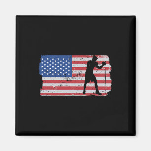 Usa-Flagge Mma-Kämpfer Kickboxen Kampfsport Boxen Magnet
