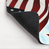 USA-Flagge Mousepad (Ecke)