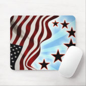 USA-Flagge Mousepad (Mit Mouse)