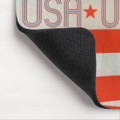 USA-Flagge Mousepad (Ecke)
