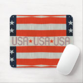 USA-Flagge Mousepad (Mit Mouse)