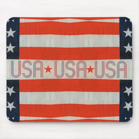 USA-Flagge Mousepad (Vorne)