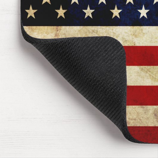 USA-Flagge Mousepad (Ecke)