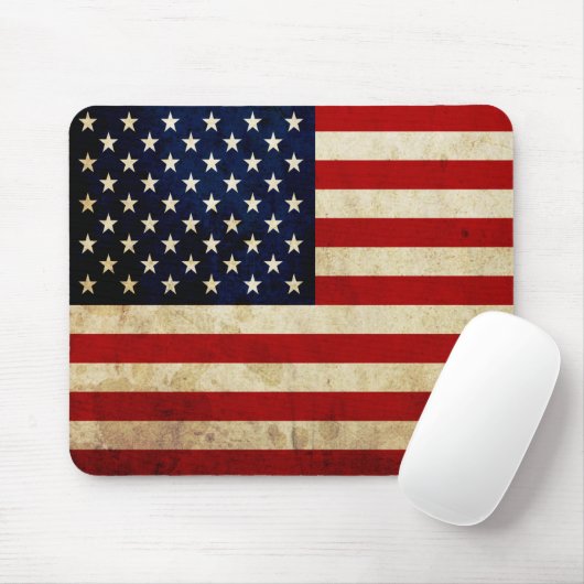 USA-Flagge Mousepad (Mit Mouse)