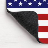 USA-Flagge Mousepad (Ecke)