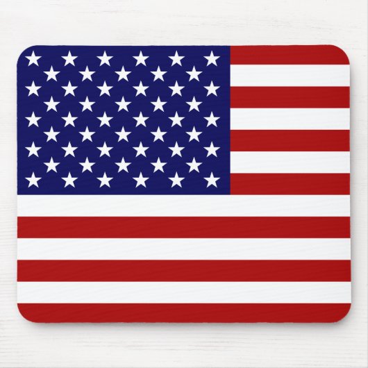 USA-Flagge Mousepad (Vorne)