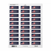 USA-Flagge, Name und (Vorne)