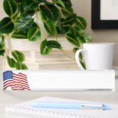 USA-Flagge Namensplakette
