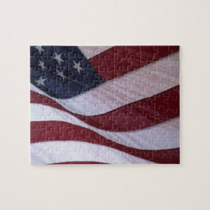 USA-Flagge, North Carolina, USA Puzzle