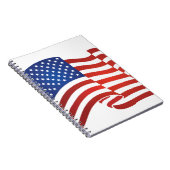 USA-Flagge Notizblock (Rechte Seite)