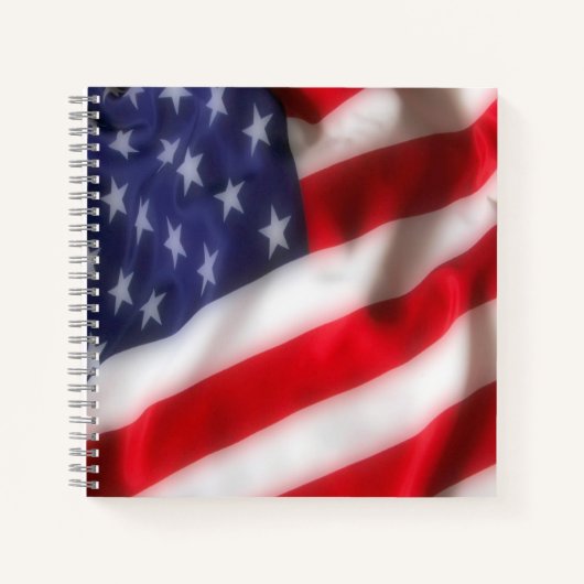 USA-Flagge Notizblock (Vorderseite)
