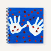 USA-Flagge Notizblock (Vorderseite)