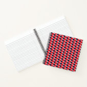 USA-Flagge Notizblock (Innenseite)