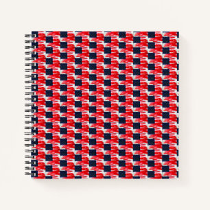 USA-Flagge Notizblock